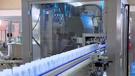 Розлив минеральной воды