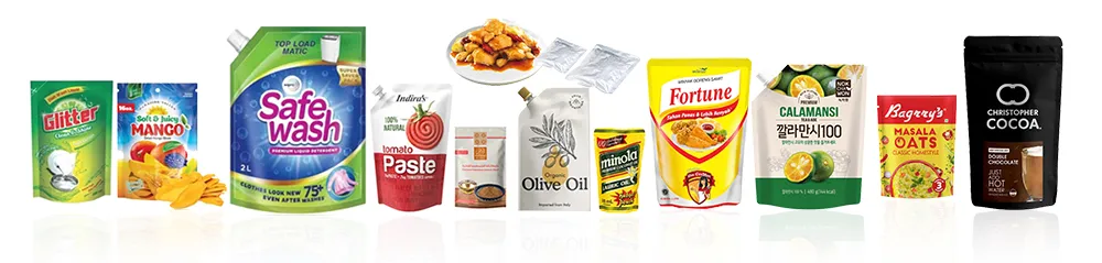 Наши упаковочные машины для ваших продуктов