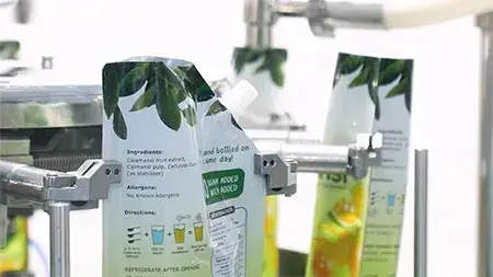 Автоматическая роторная упаковочная машина для пакетов