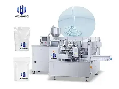 Упаковочная машина для жидких продуктов в готовые пакеты