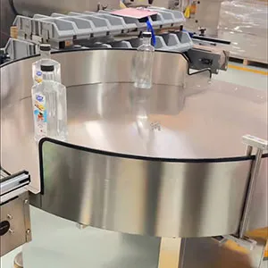 Укладка бутылок